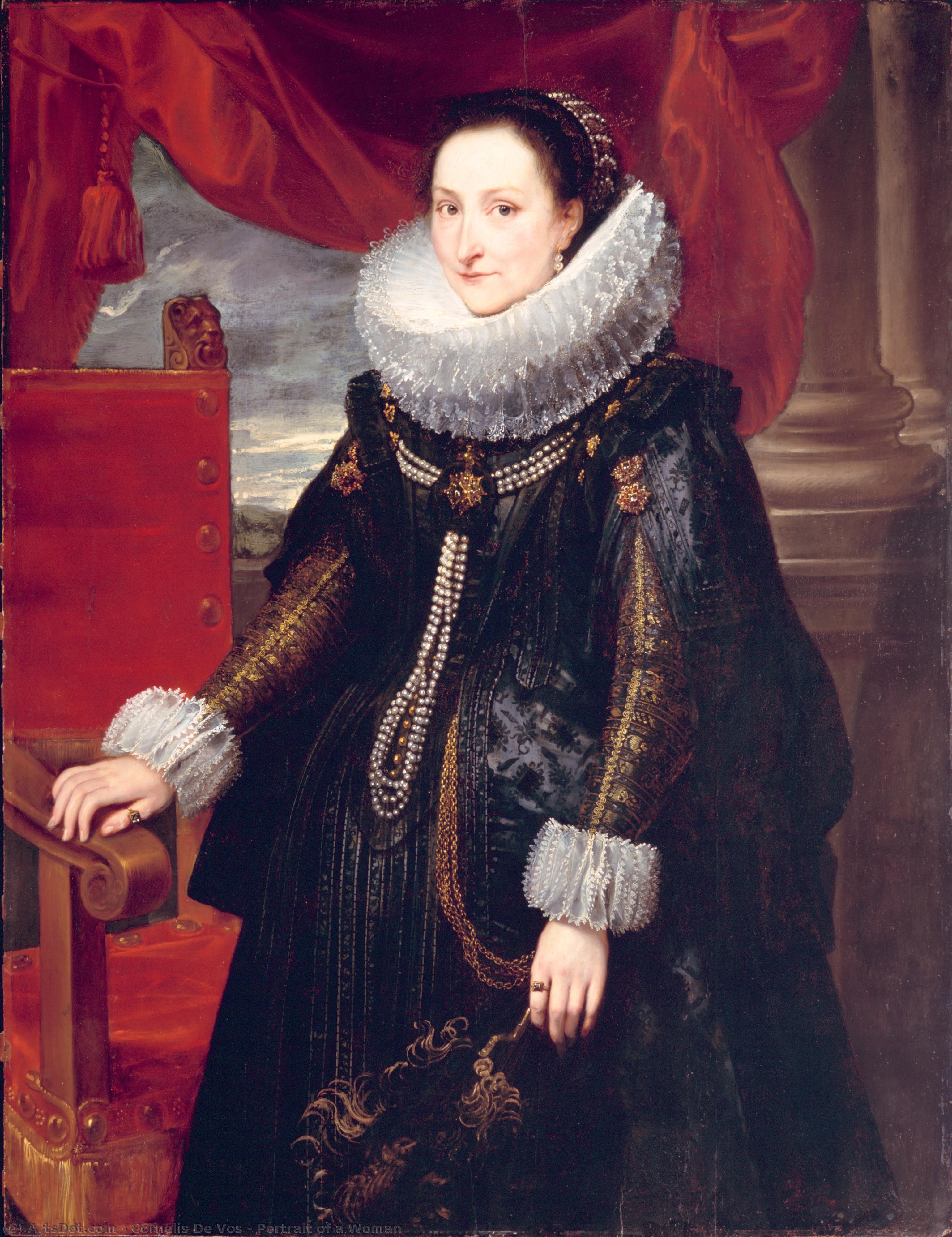 Portrait Of A Woman — Cornelis De Vos