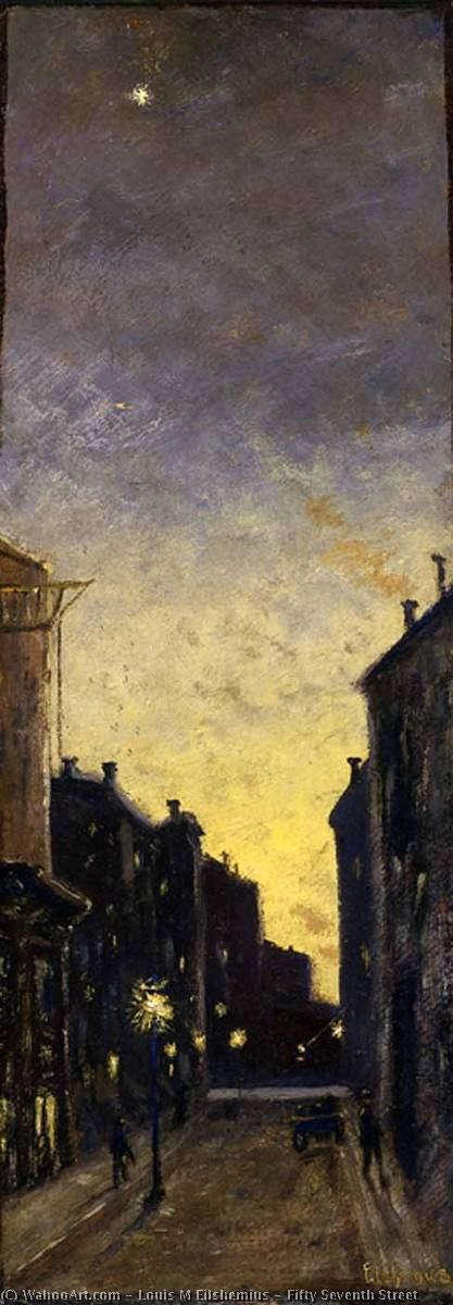Fifty Seventh Street — Louis Michel Eilshemius