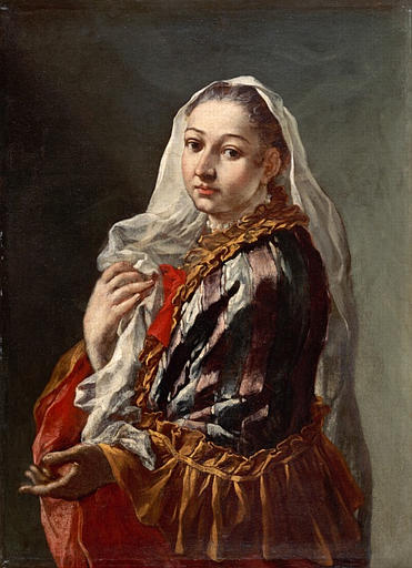 Portrait De Femme — Pier Leone Ghezzi