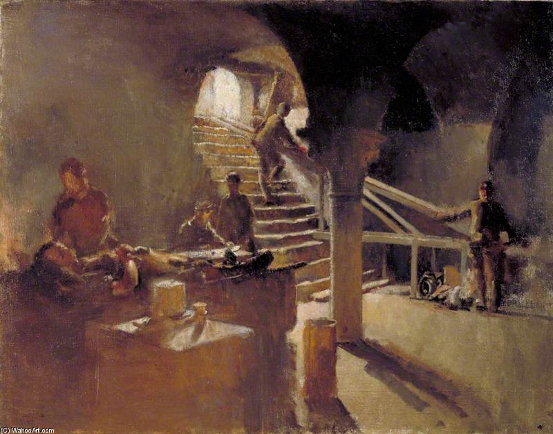 An Underground Casualty Clearing Station — Henry Tonks