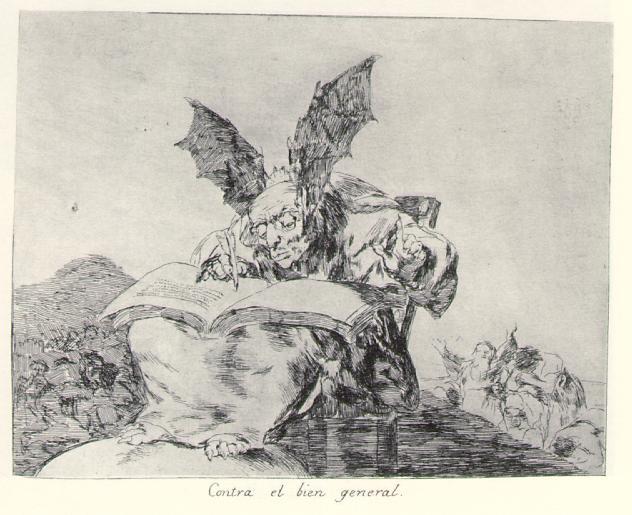 Against The Common Good — Francisco José De Goya Y Lucientes