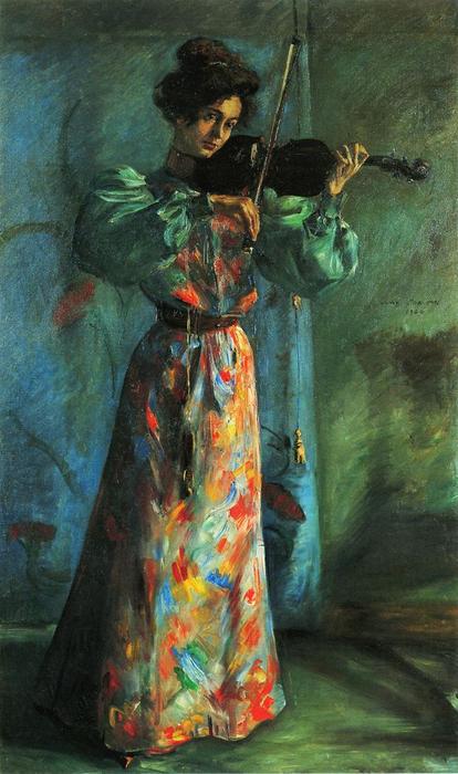 The Violinist — Lovis Corinth