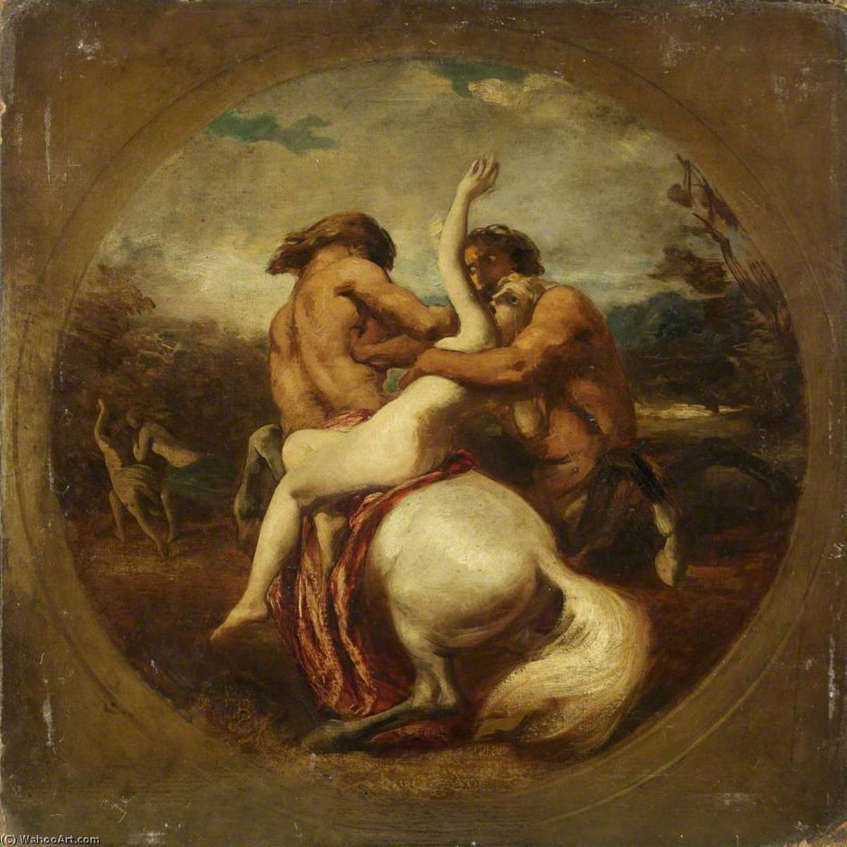 Centaurs And Nymphs (recto) — William Etty