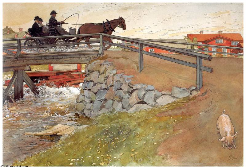 El Puente — Carl Larsson