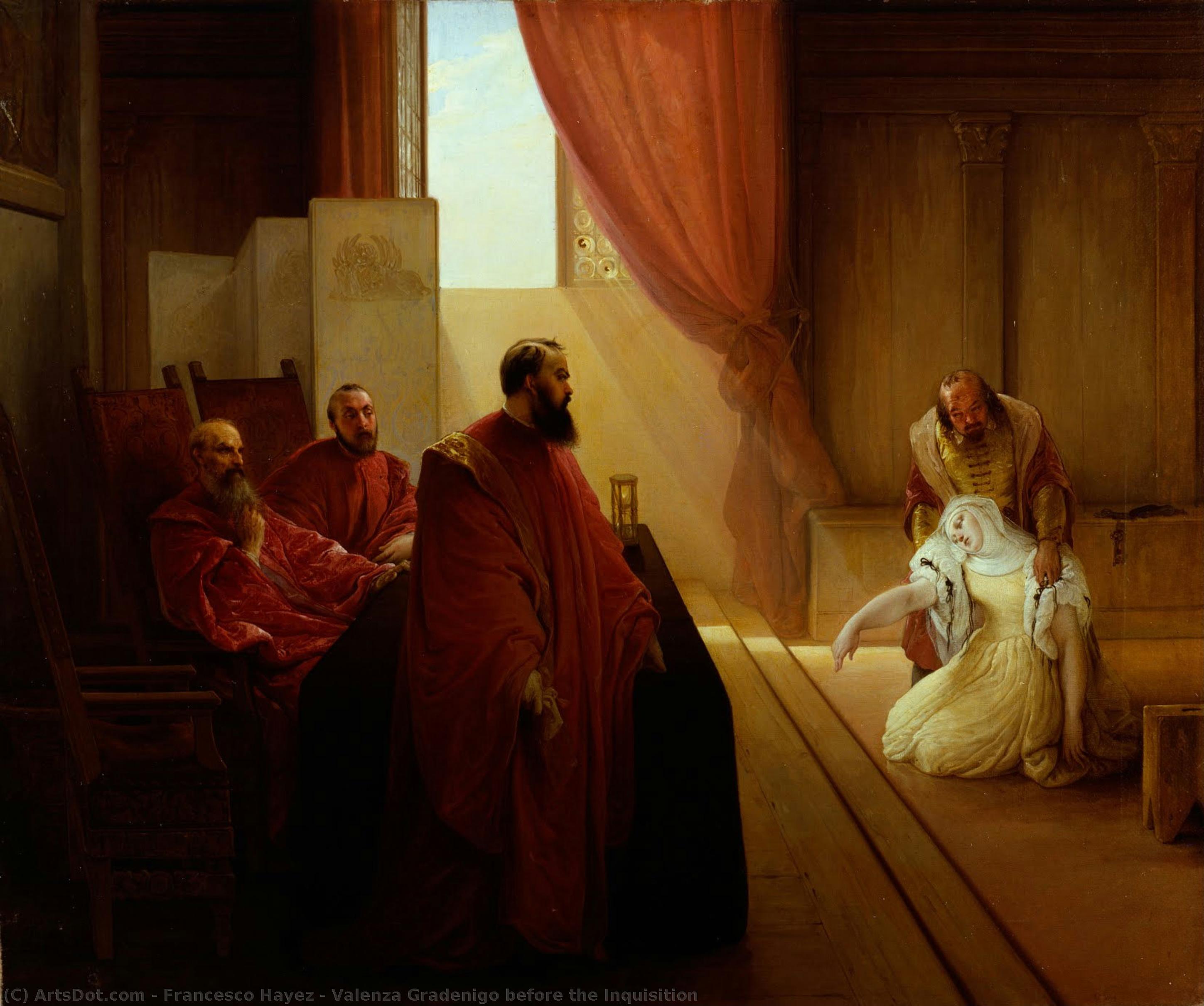 Valenza Gradenigo Before The Inquisition — Франческо Хајез