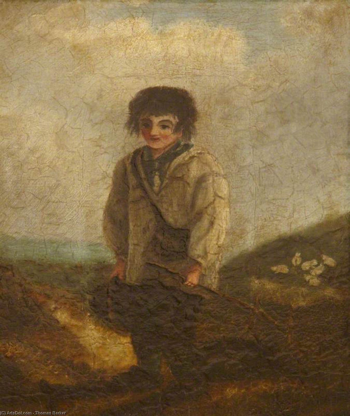 A Shepherd Boy — Thomas Barker