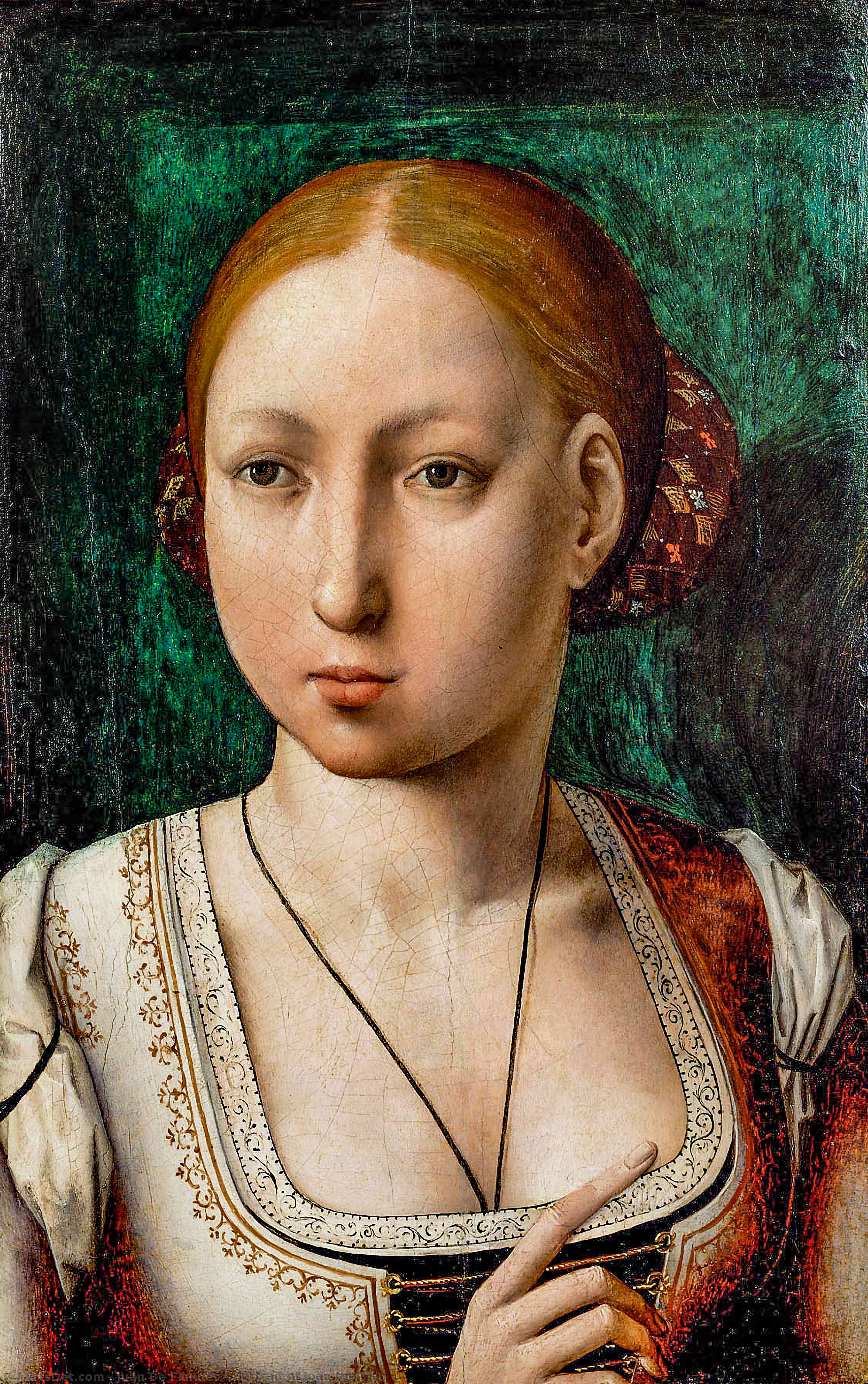 Portrait Of Joan The Mad — Juan De Flandes