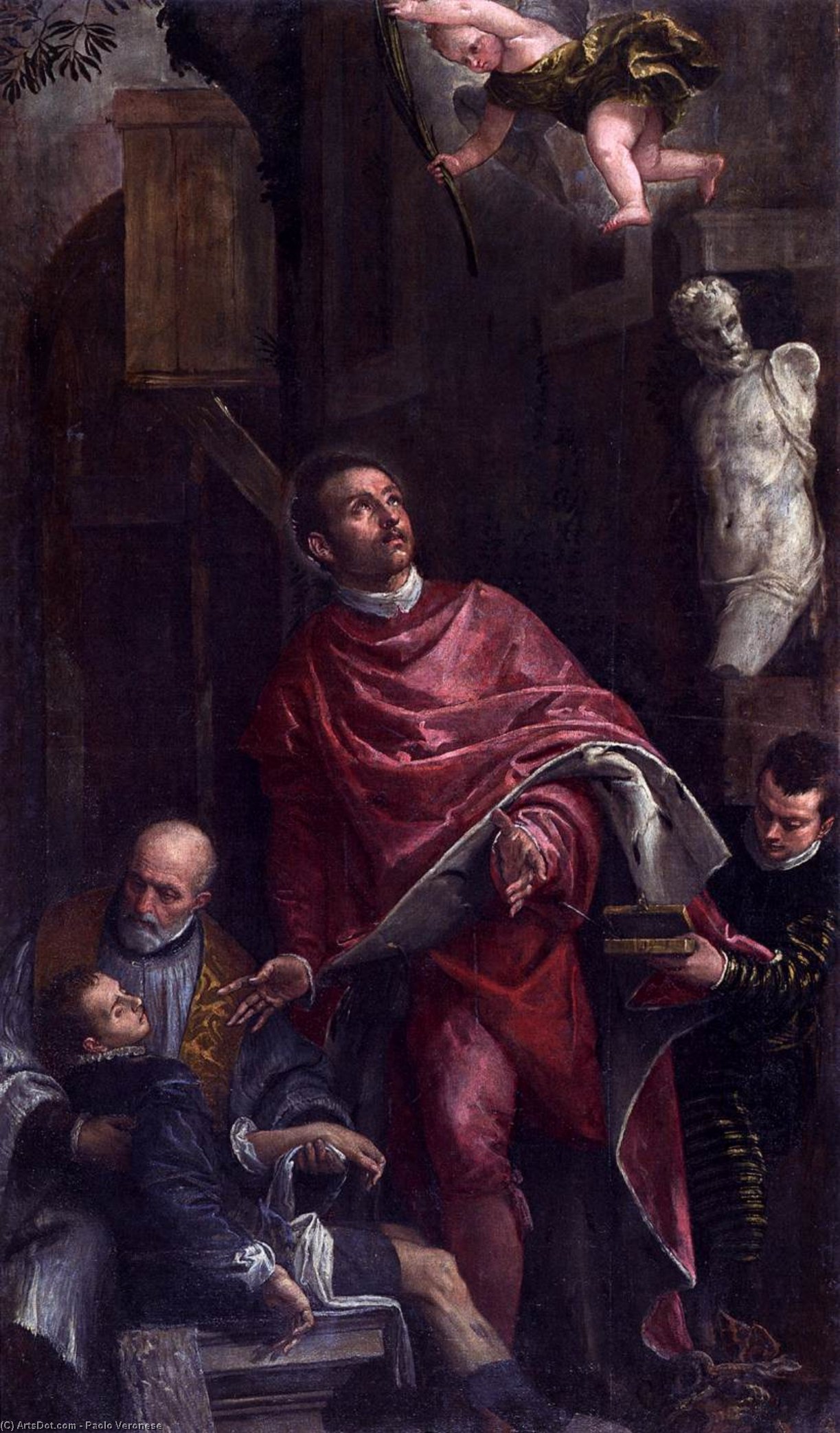 Conversion Of St Pantaleon — Paolo Veronese
