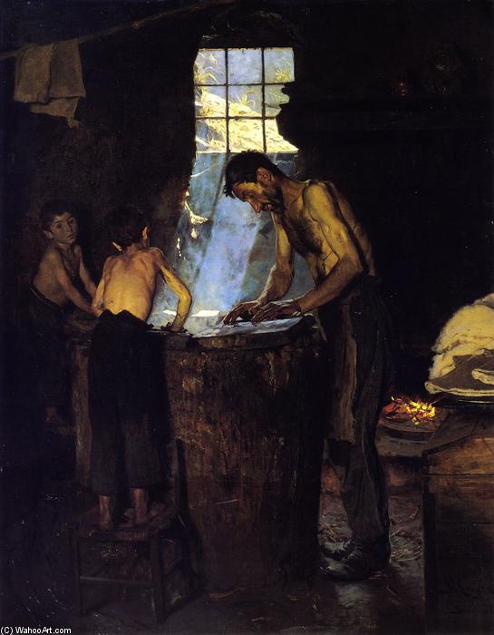 Italian Village Hatters — Peder Severin Kroyer