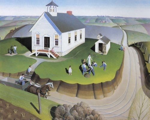 Arbor Day — Grant Wood