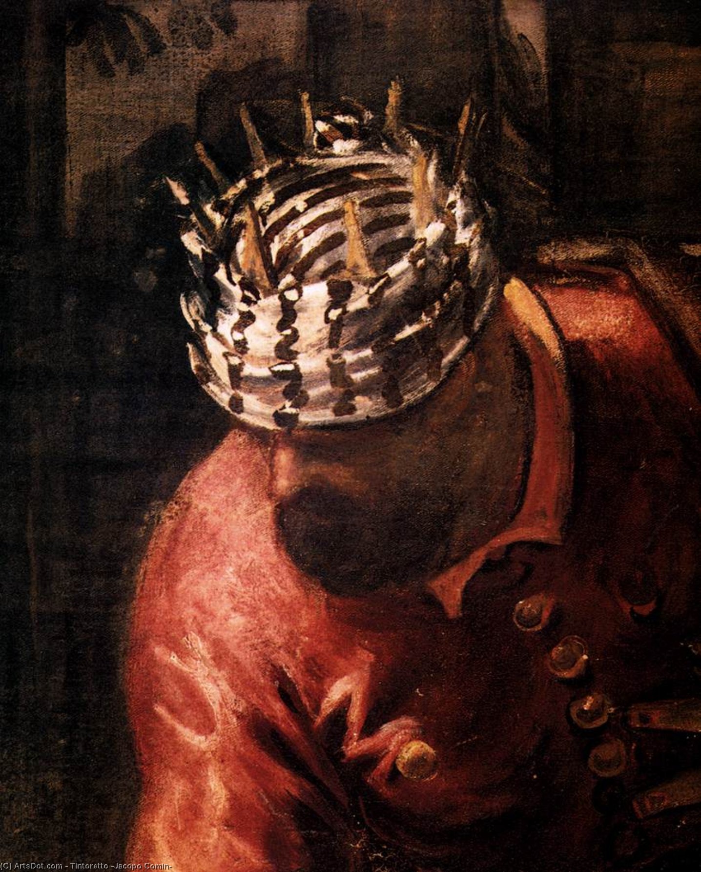 The Adoration Of The Magi (detail) — Jacopo Tintoretto