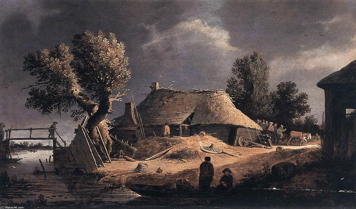 Landscape With Farm — Pieter De Bloot