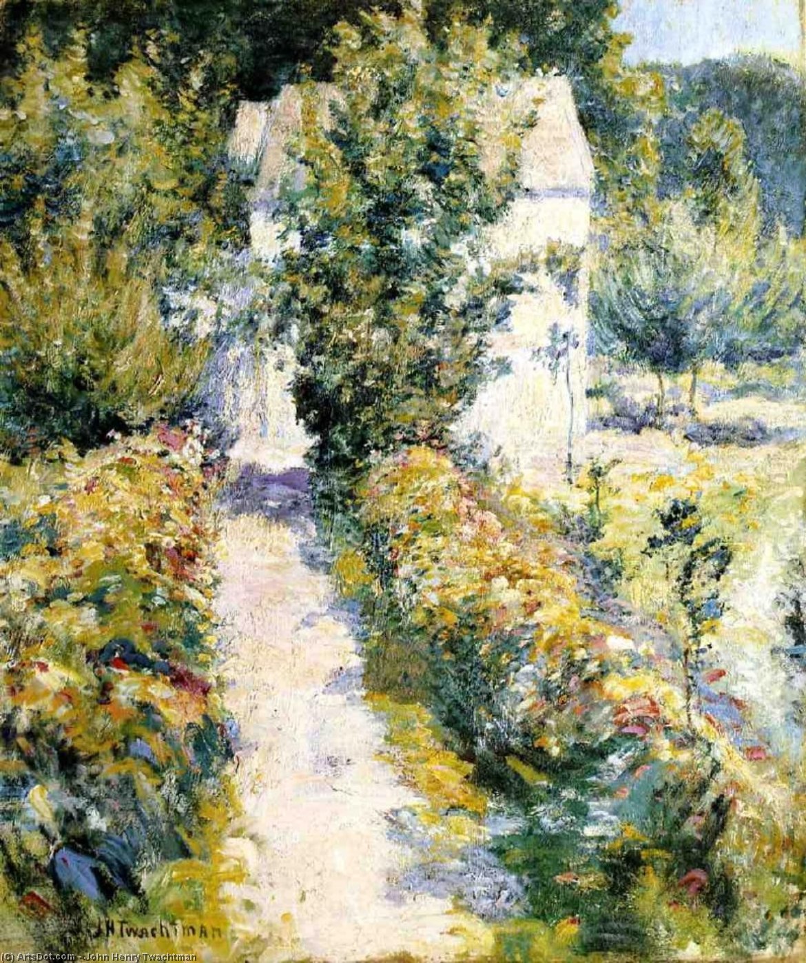 Azaleas — John Henry Twachtman