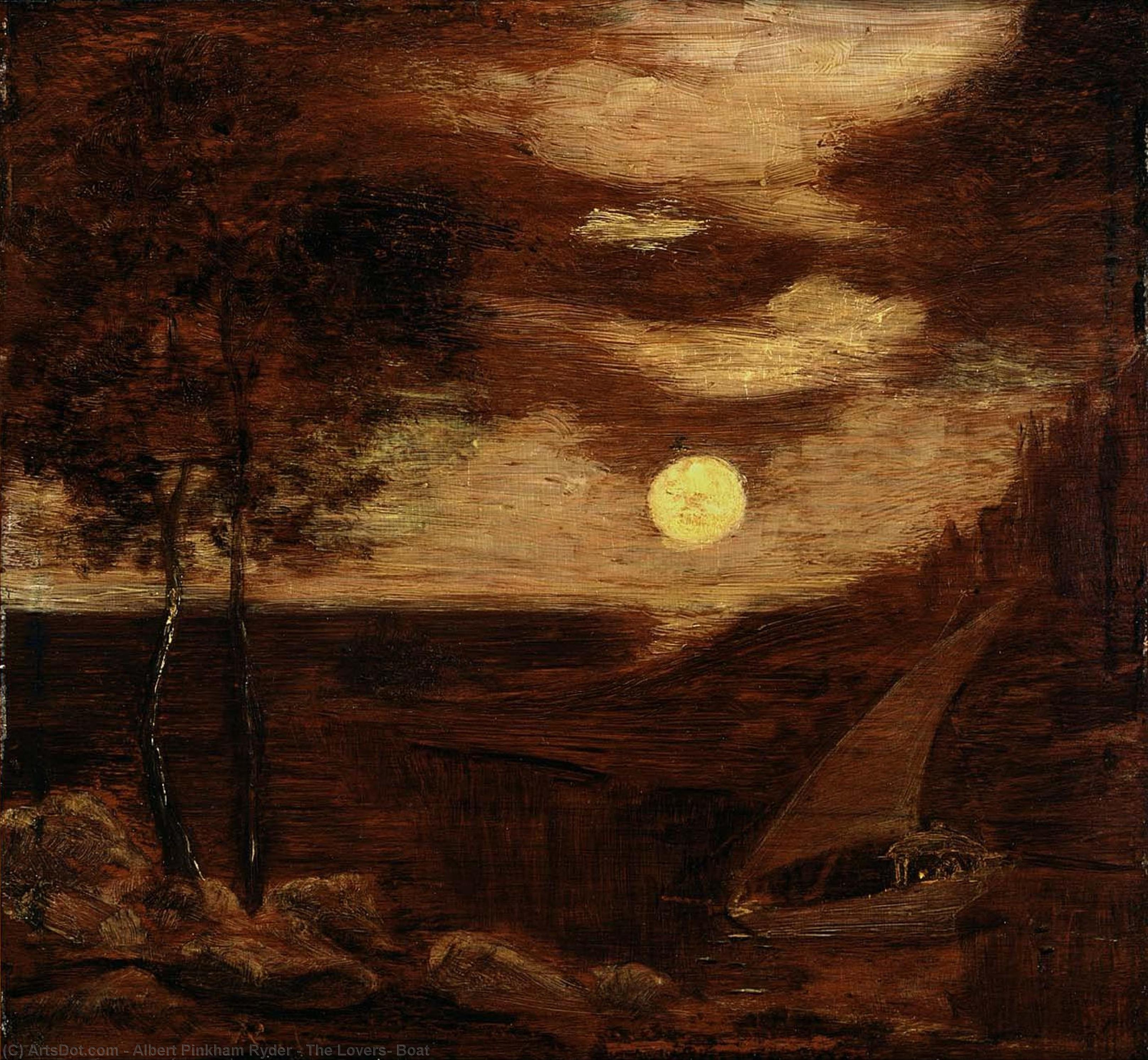 The Lovers' Boat — Albert Pinkham Ryder