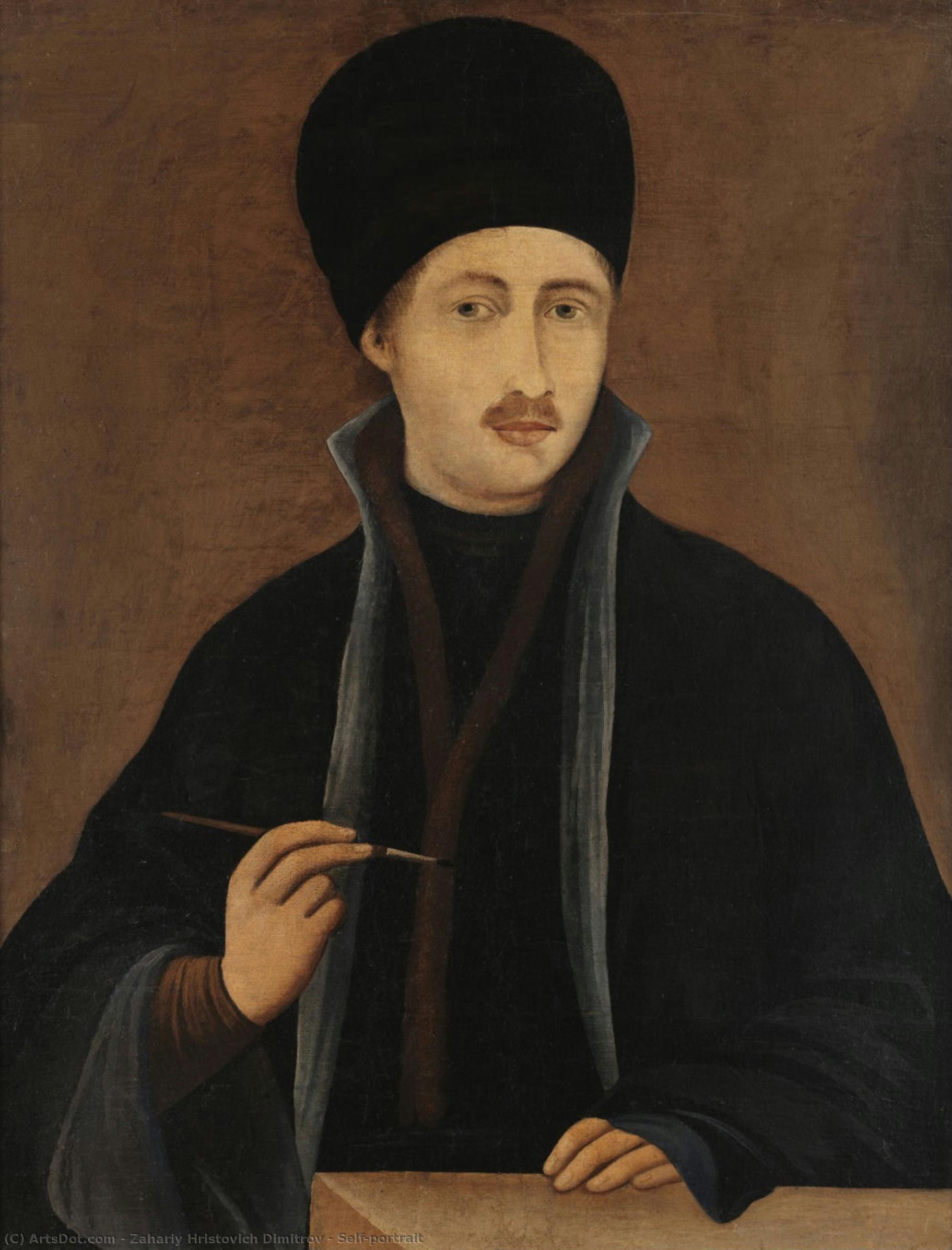 Self-portrait — Zahariy Hristovich Dimitrov
