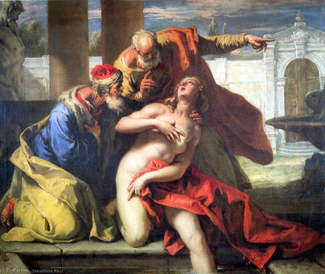 Susanna And The Elders — Sebastiano Ricci