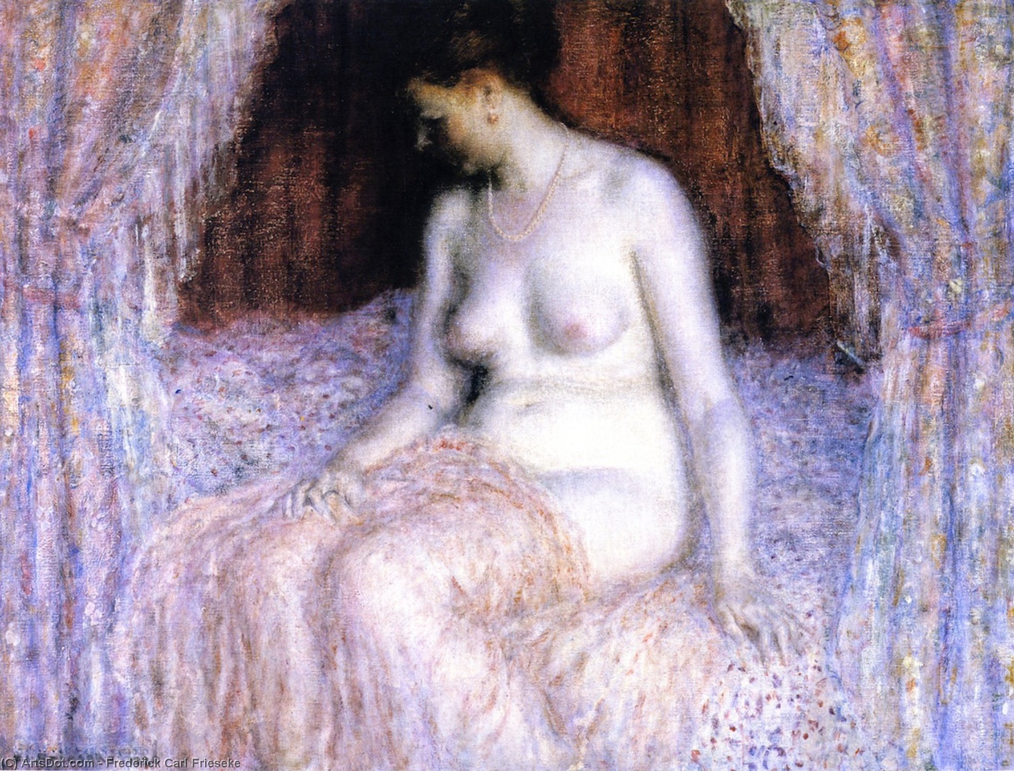 Seated Nude — Frederick Carl Frieseke