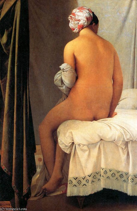 Baigneuse De Valpin_on Sun — Jean-auguste-dominique Ingres