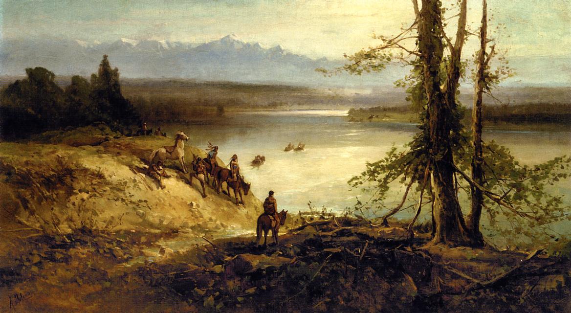 Sioux Tribe On The Platte River — Andrew Melrose