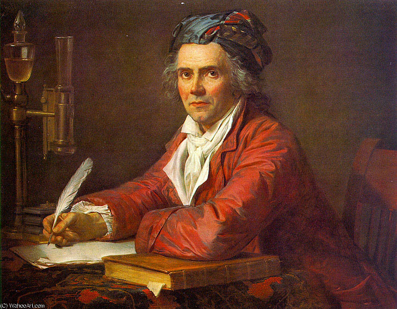 Portrait Of Alphonse Leroy — Jacques-louis David
