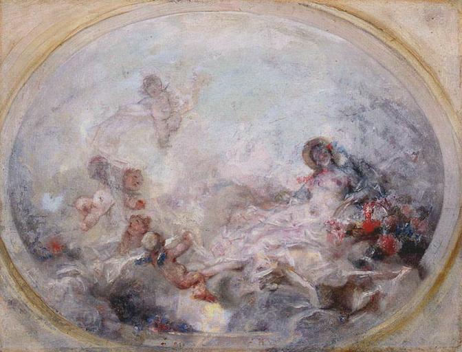 Esquisse De Plafond — Faustin Besson
