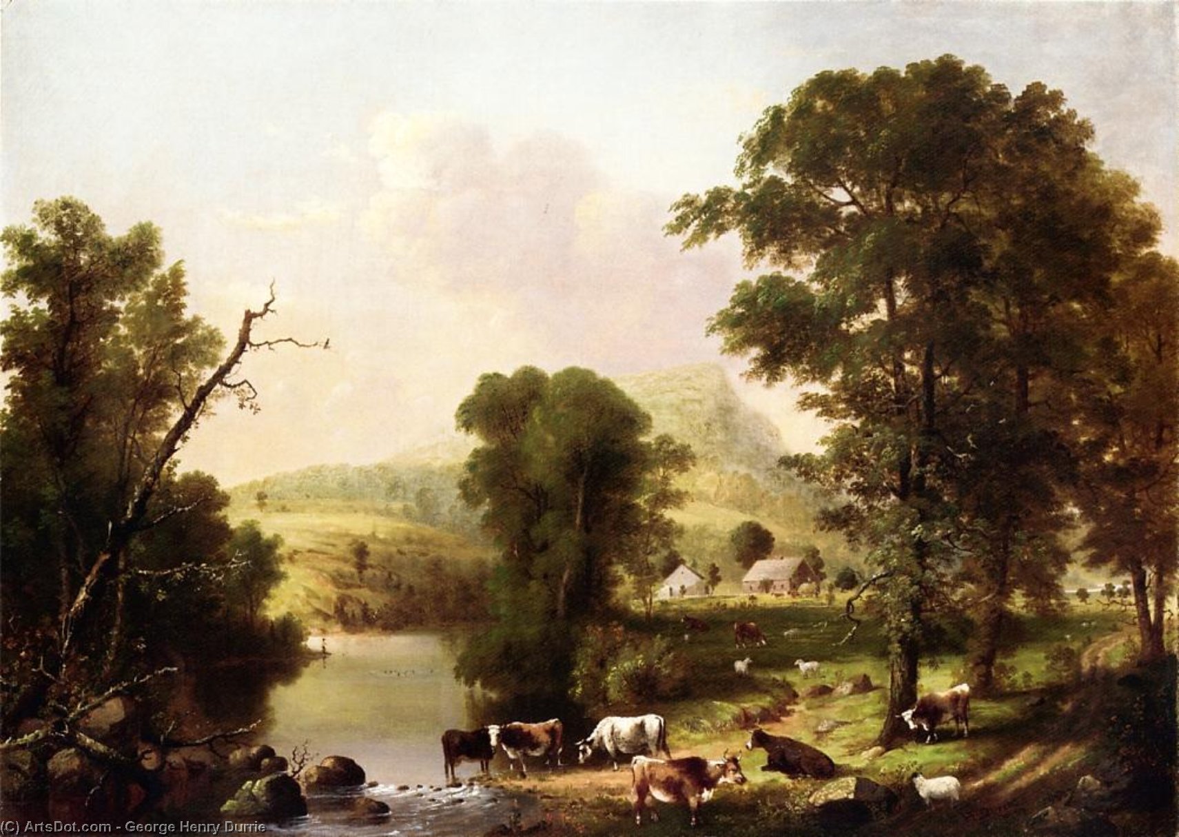 Summer Scene — George Henry Durrie