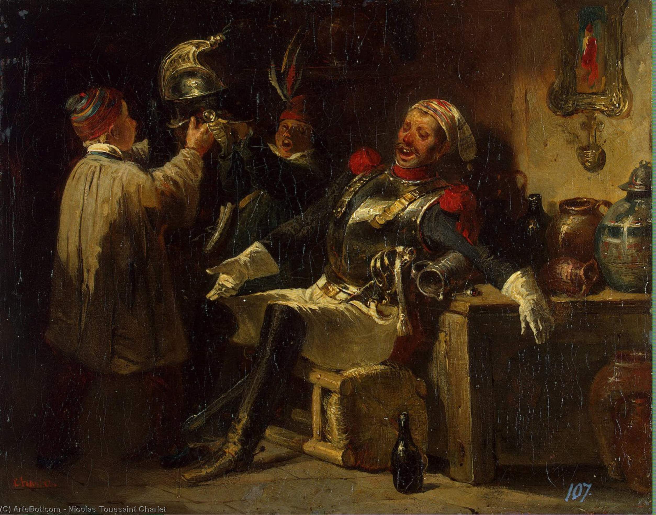 Soldier And Boys — Nicolas Toussaint Charlet