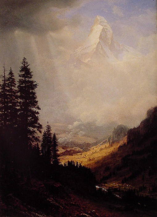 The Matterhorn — Albert Bierstadt
