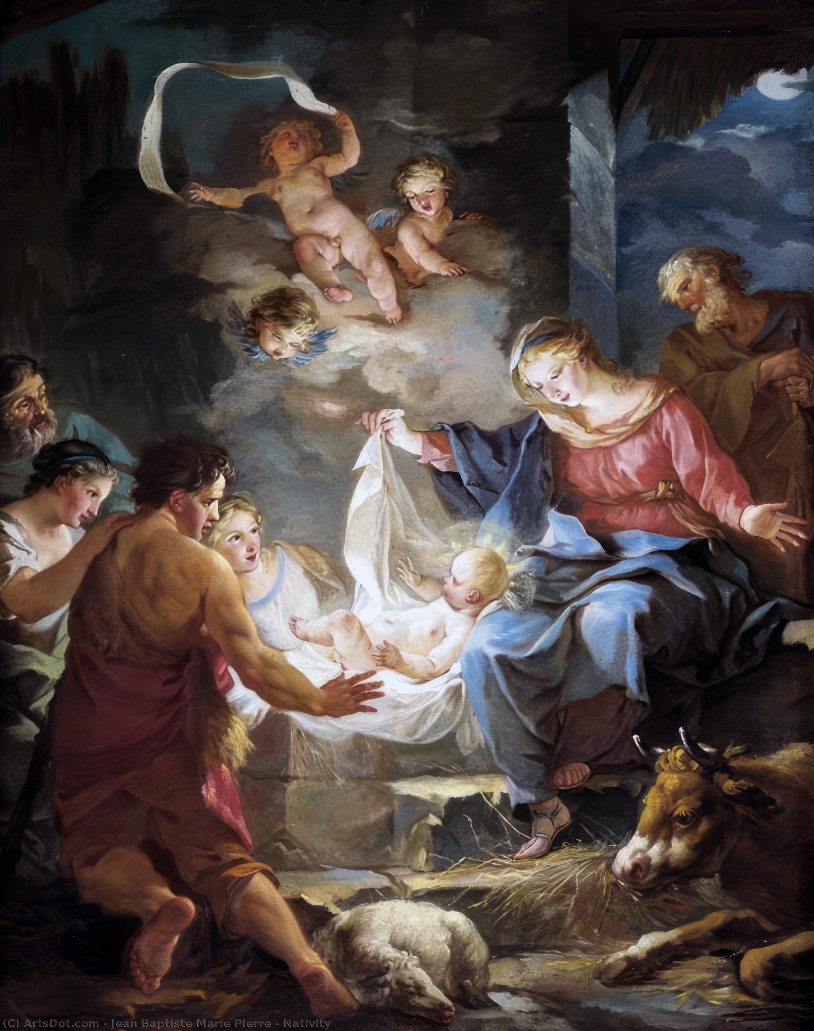 Nativity — Jean Baptiste Marie Pierre