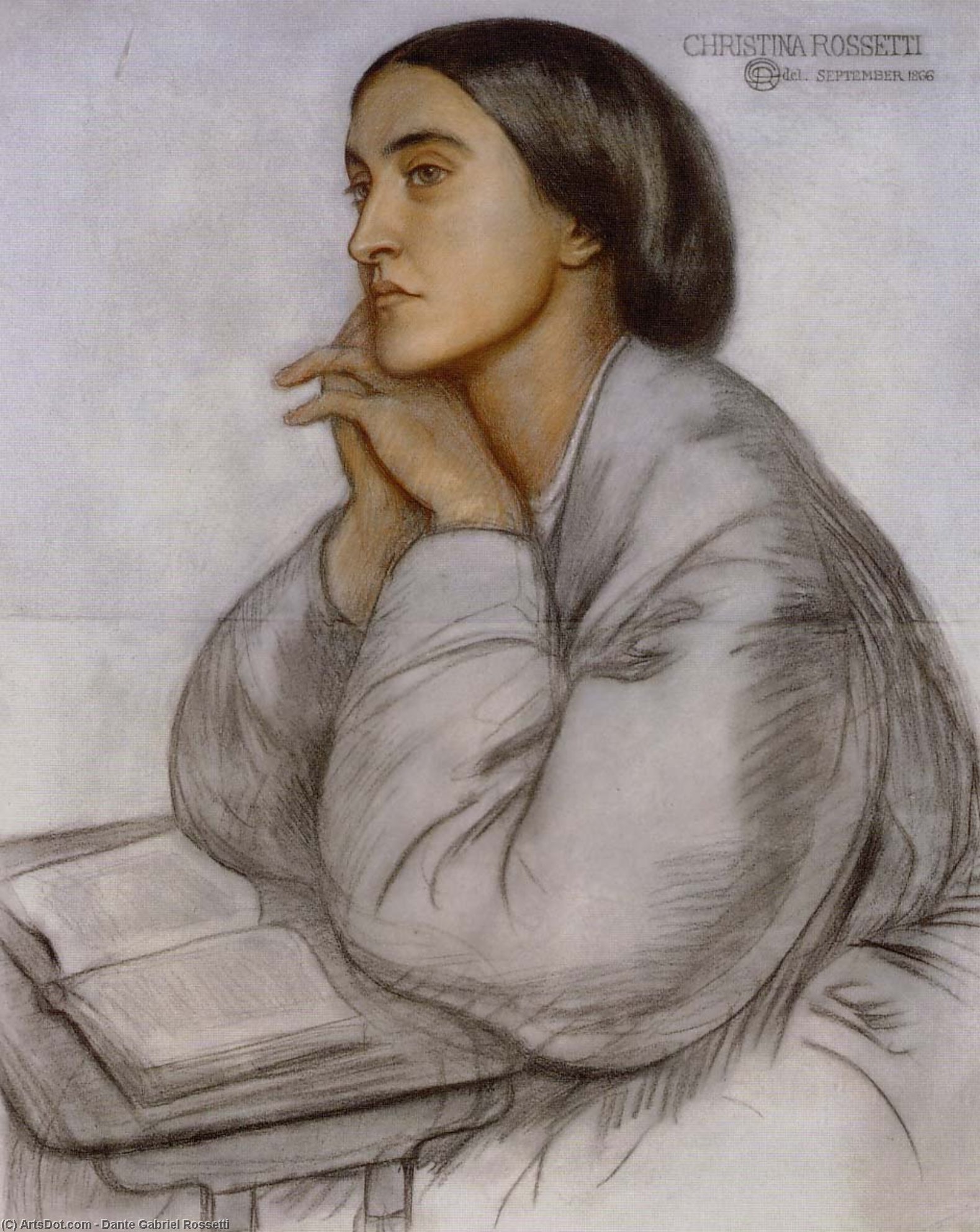 Christina Rossetti — Dante Gabriel Rossetti