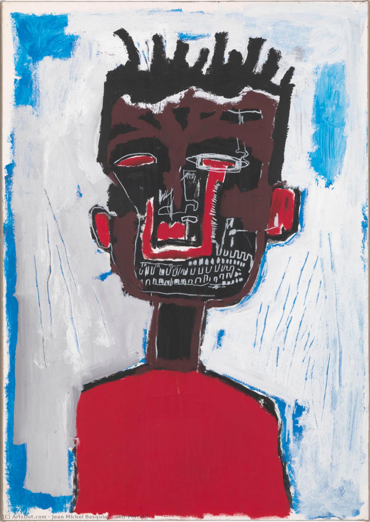 Self-portrait — Jean Michel Basquiat