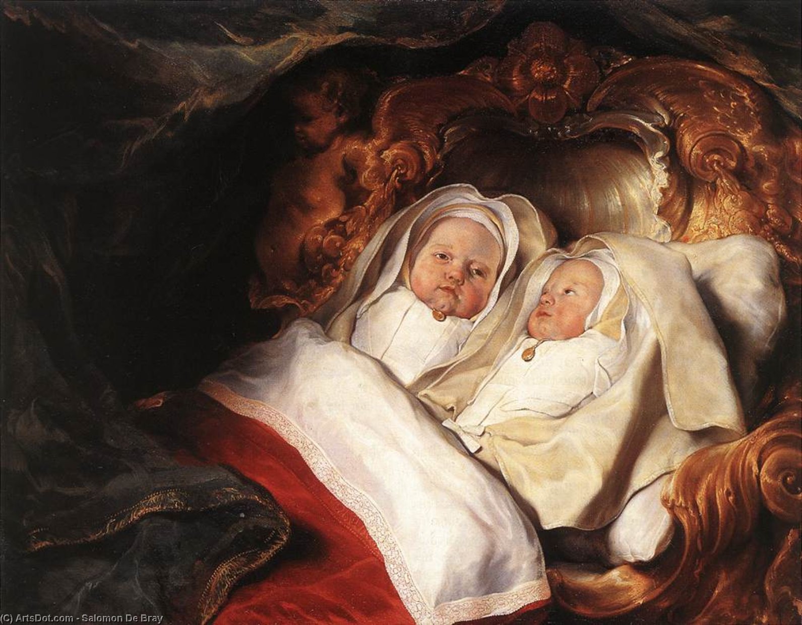 The Twins Clara And Aelbert De Bray — Salomon De Bray