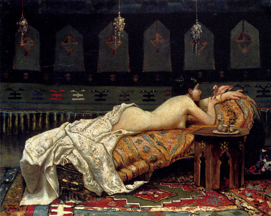 Odalisque — Francesco Paolo Michetti