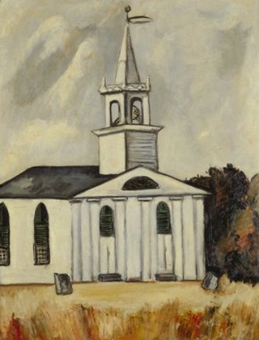 Church At Head Tide 2 — Marsden Hartley