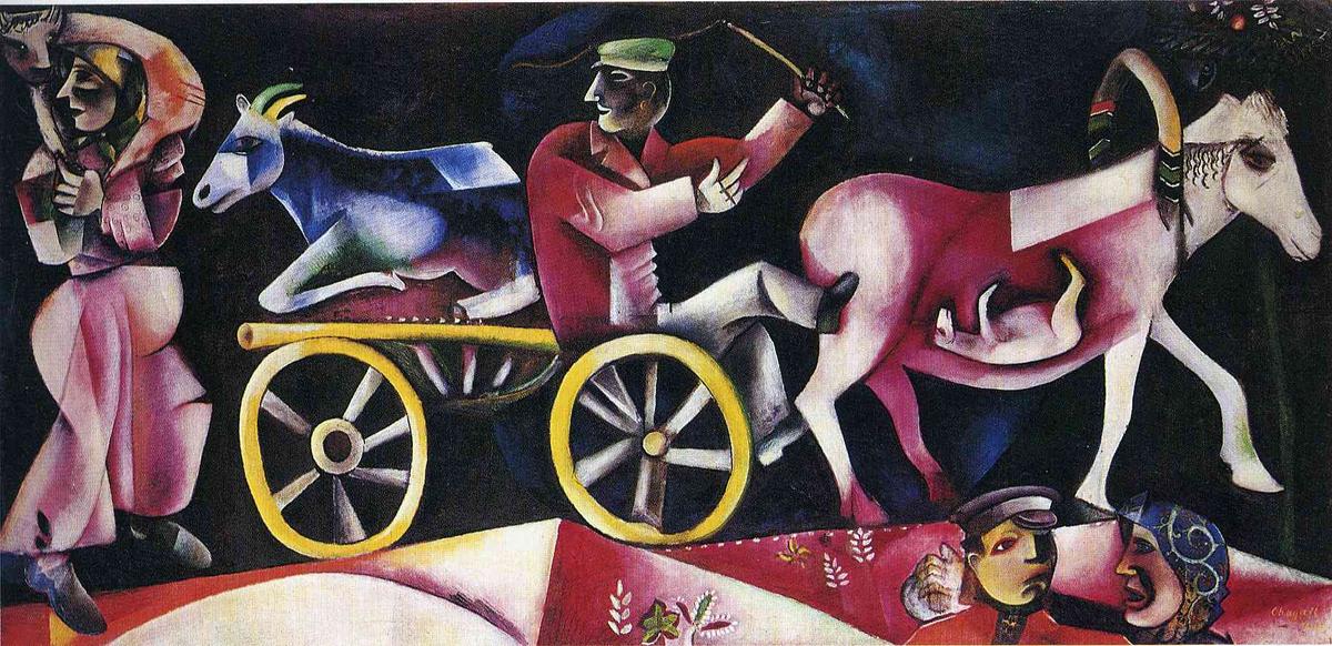The Cattle Dealer — Marc Chagall