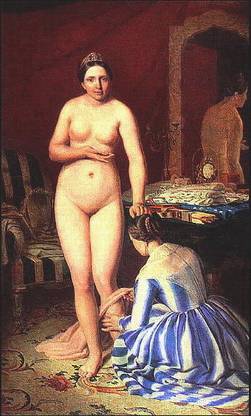 Diana Dressing — Alexei Venetsianov
