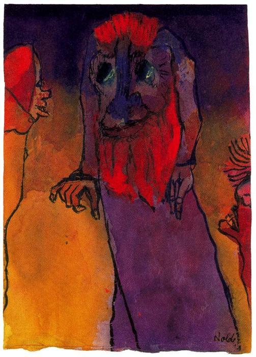 Red-bearded Treeman — Emile Nolde