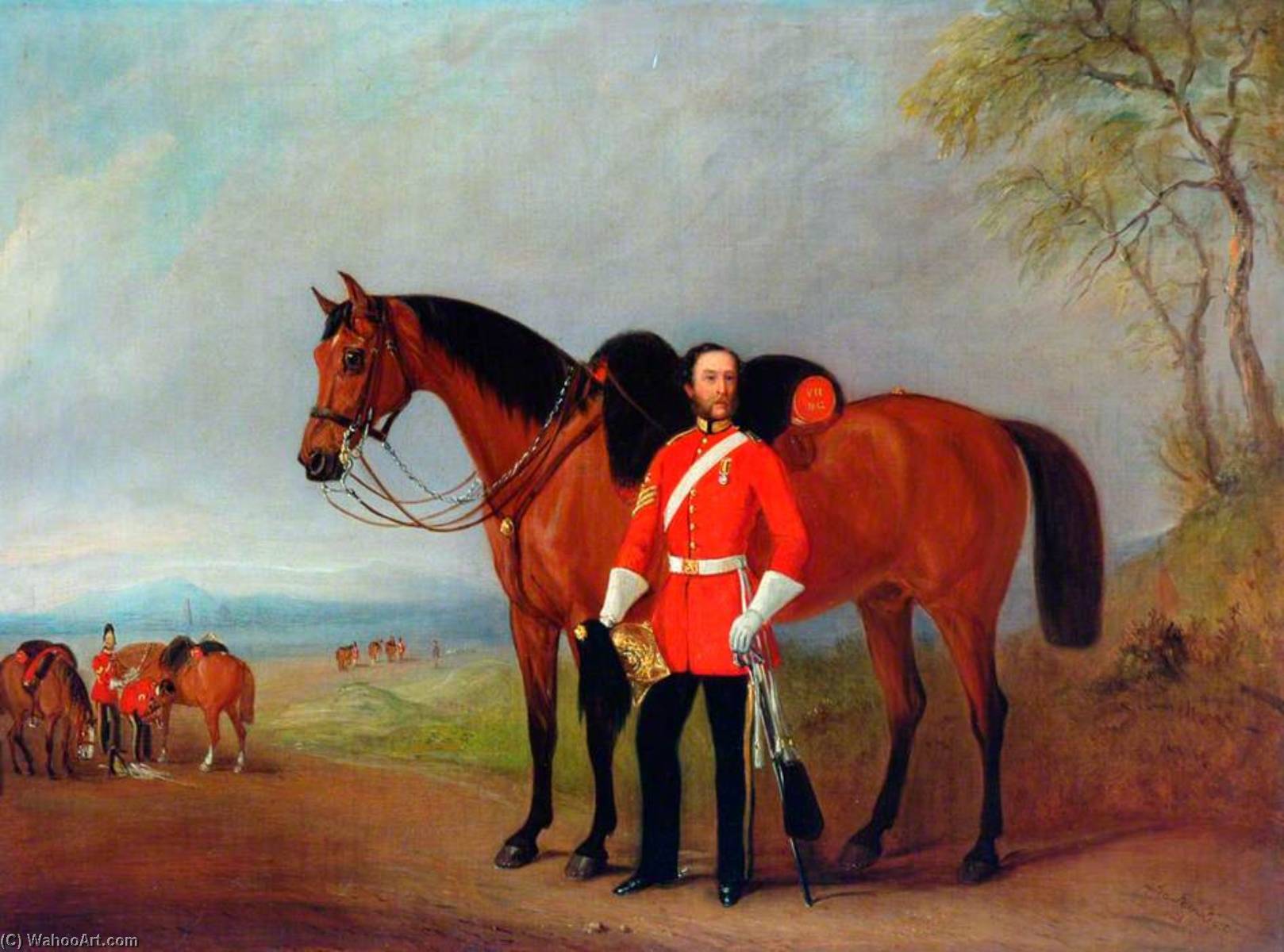 Troop Sergeant Major, The 7th (princess Royal's) Dragoon Guards — John Ferneley, Snr