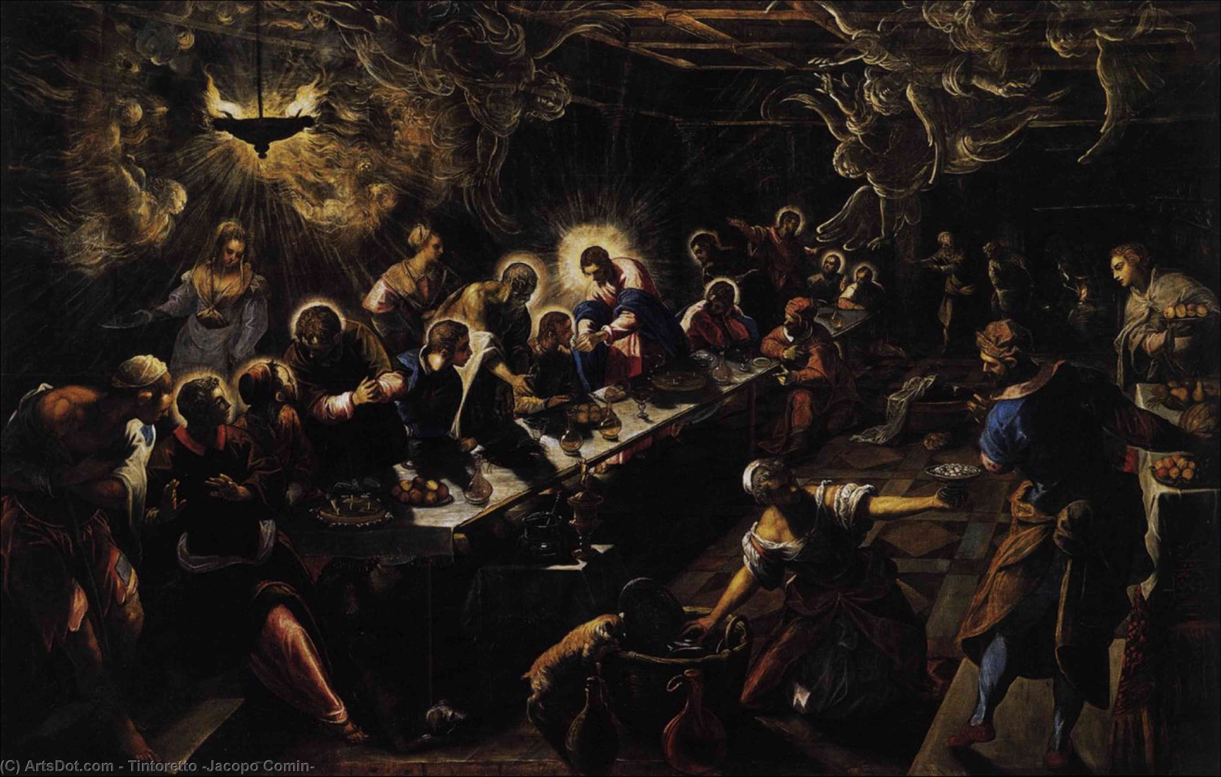 The Last Supper — Jacopo Tintoretto