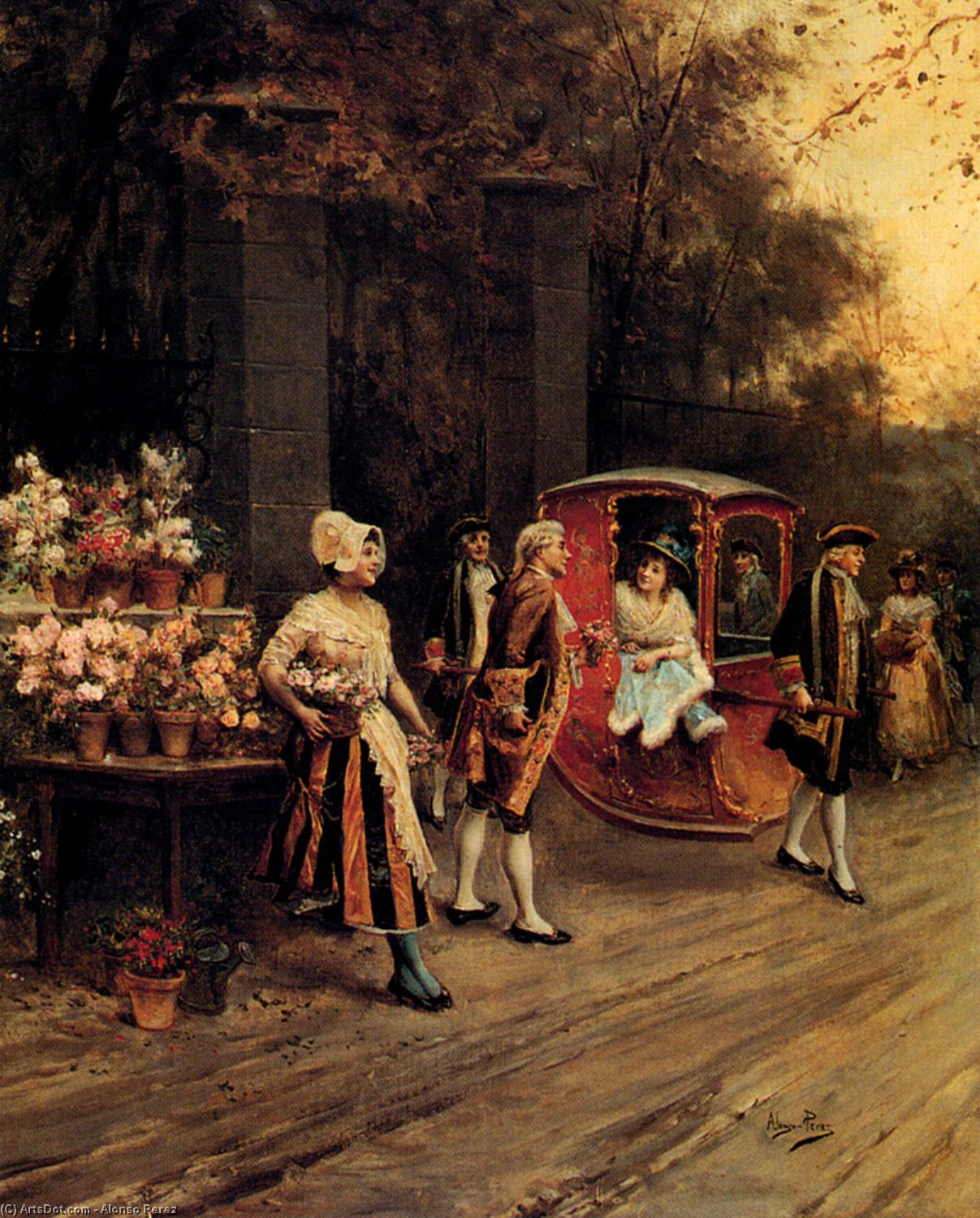 Alonzo Flowers For The Lady — Alonso Perez