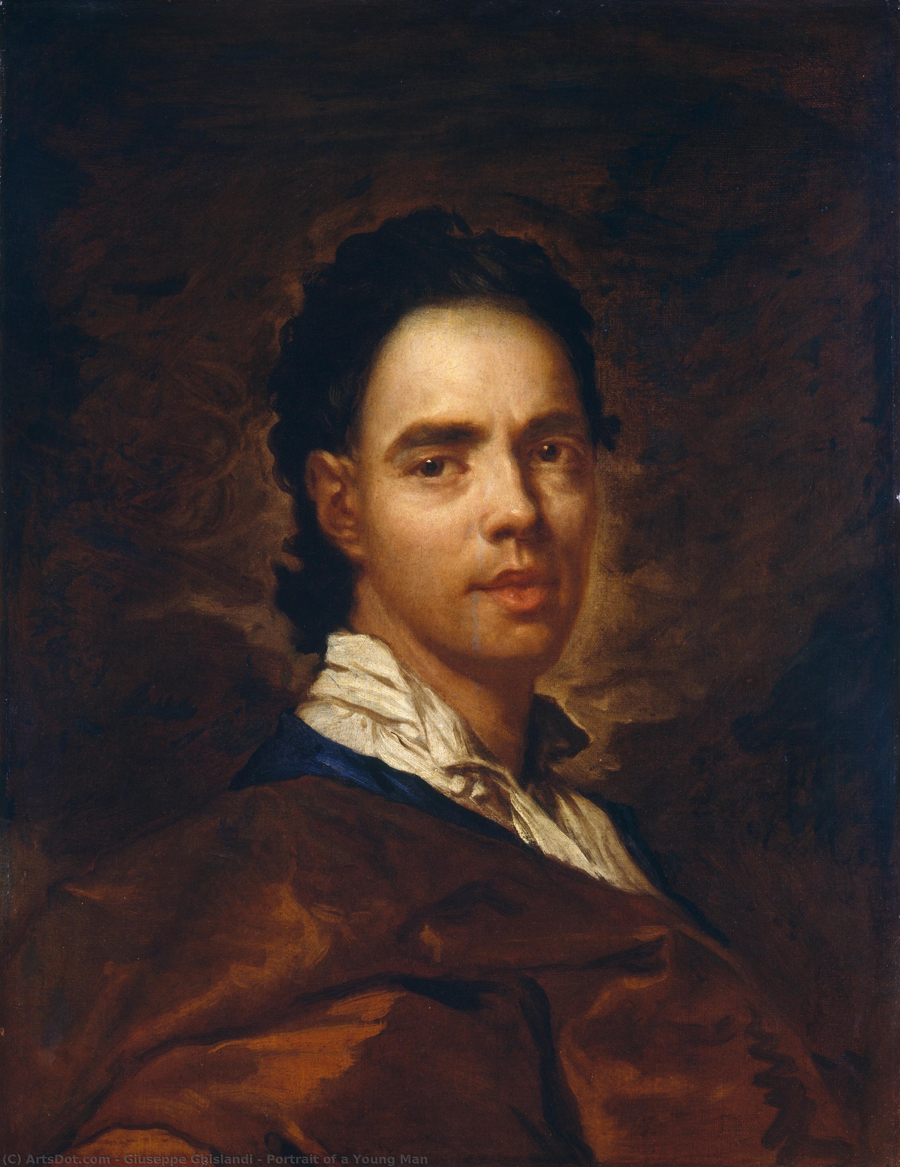 Portrait Of A Young Man — Giuseppe Ghislandi