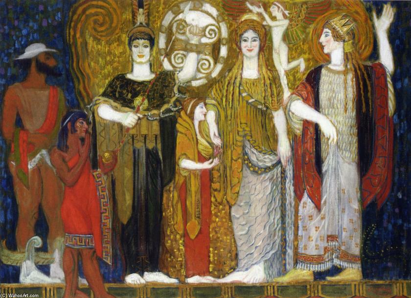 The Crowning Of Helen — František Kupka