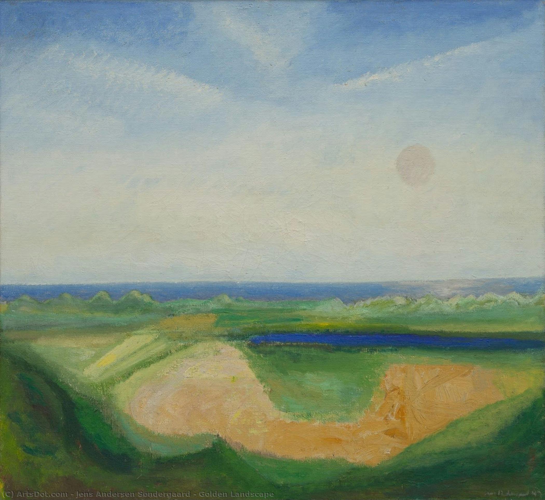 Golden Landscape — Jens Andersen Søndergaard
