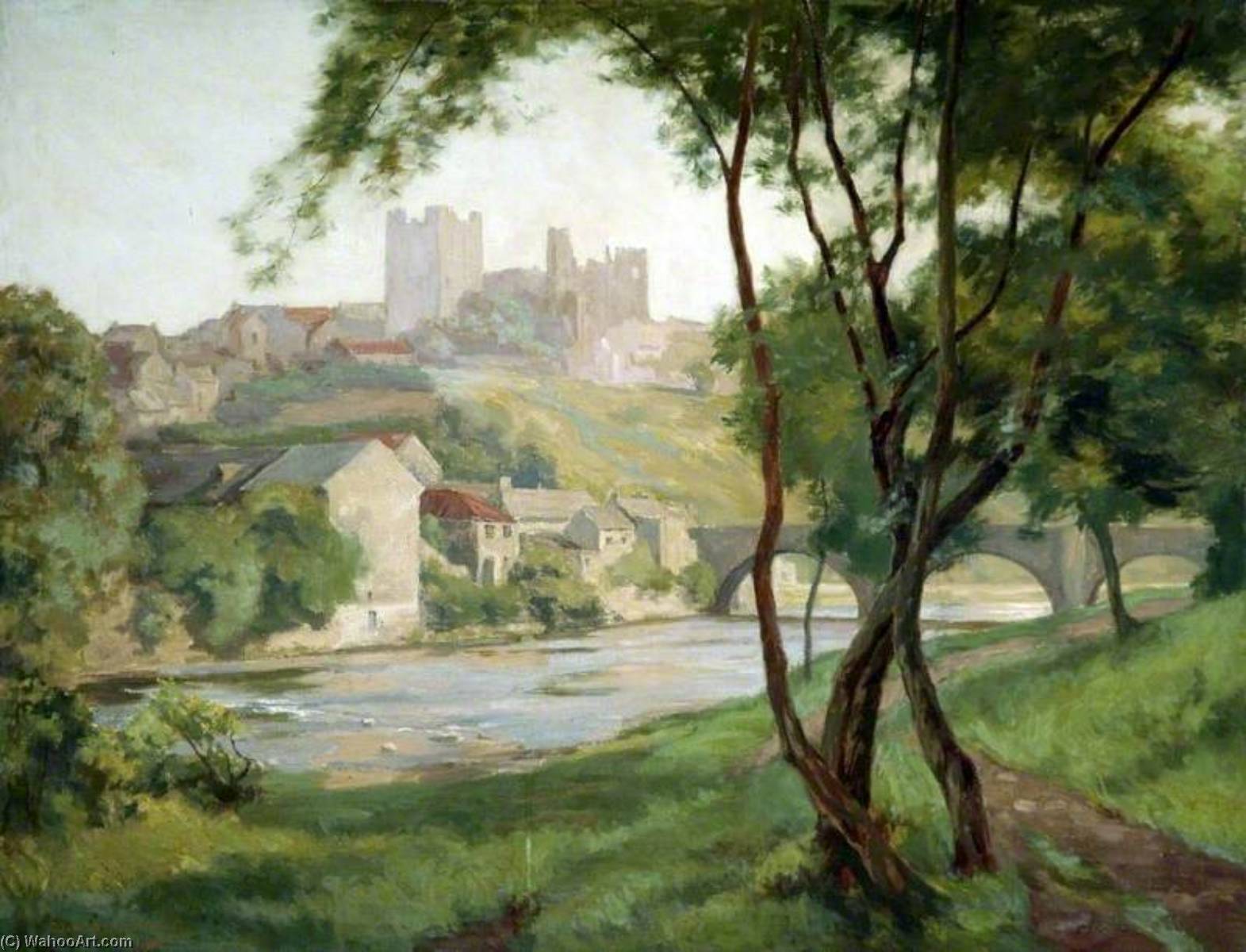 Richmond Castle, North Yorkshire — Joseph Barnard Davis
