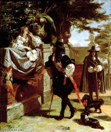 Charles Ii And Nell Gwynne — Edward Matthew Ward