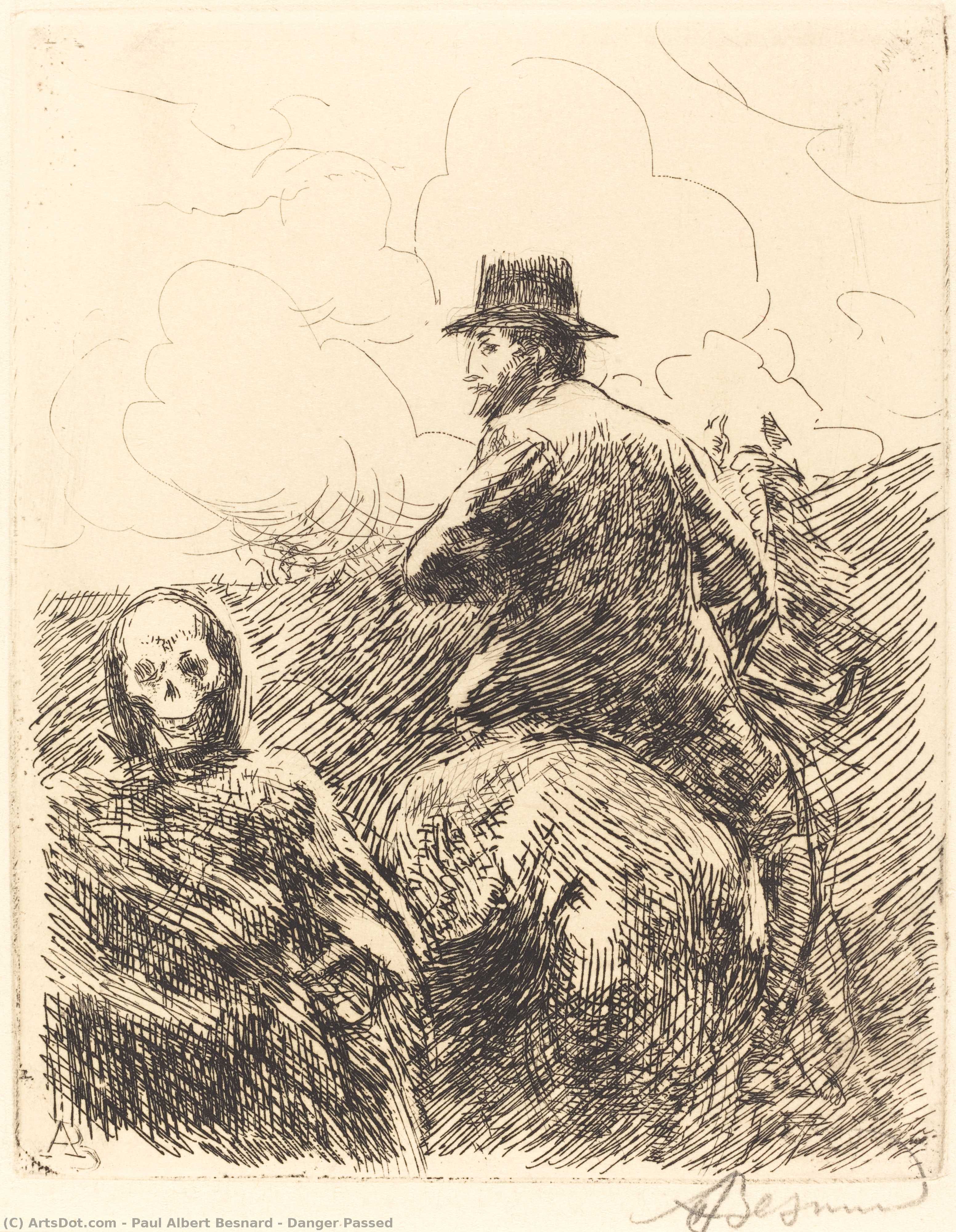 Danger Passed — Paul Albert Besnard