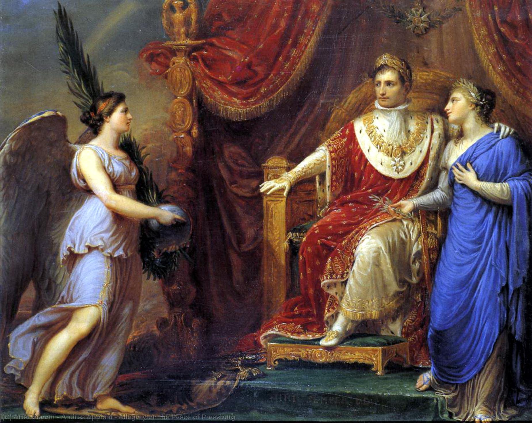 Allegory On The Peace Of Pressburg — Andrea Appiani