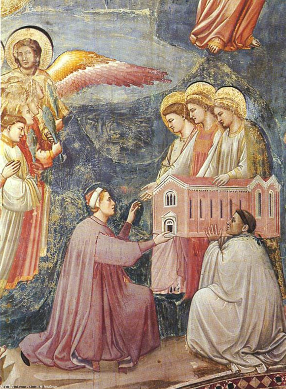 Scrovegni - Last Judgment (detail) [01] — Giotto Di Bondone