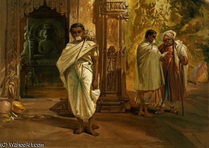 Jain Priests — William Simpson