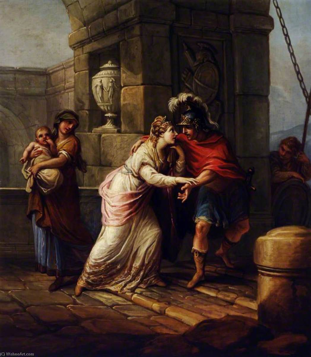 Hector And Andromache — Antonio Zucchi